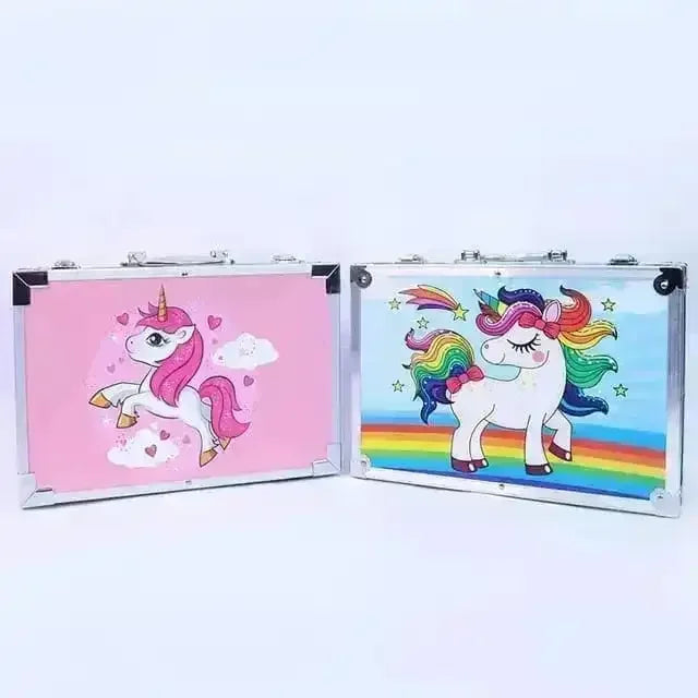 Unicorn Themed Art Suitcase (145 Pcs) - Bear Hugs