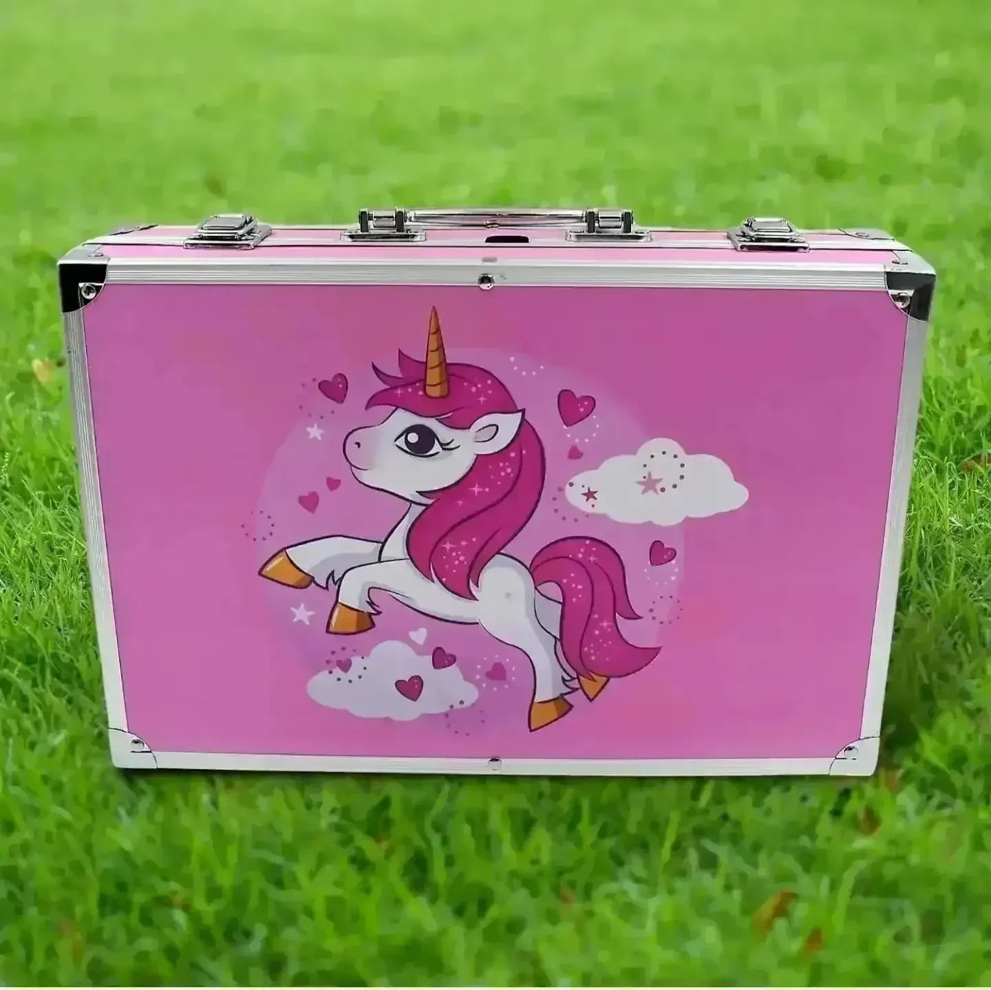 Unicorn Themed Art Suitcase (145 Pcs) - Bear Hugs