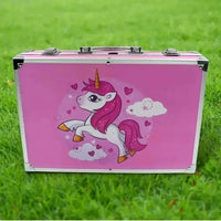 Unicorn Themed Art Suitcase (145 Pcs) - Bear Hugs