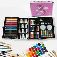 Unicorn Themed Art Suitcase (145 Pcs) - Bear Hugs