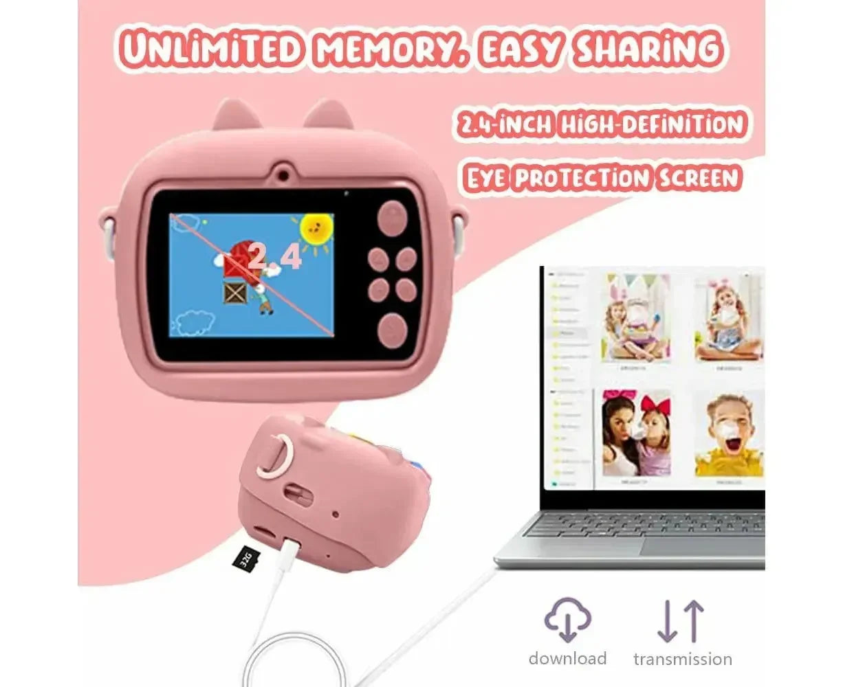 Unicorn Vision Instant Print Kids Camera - Bear Hugs