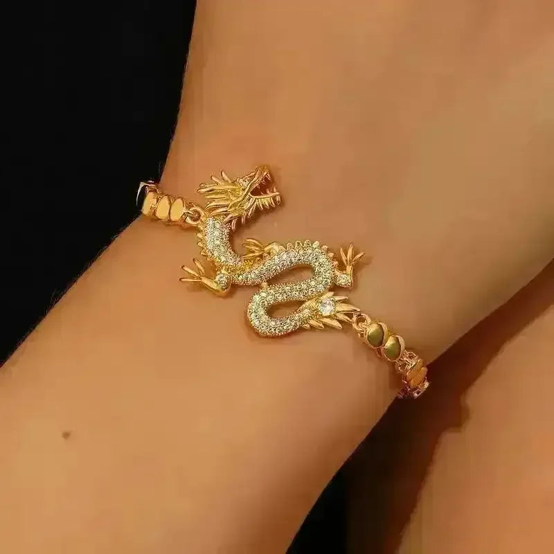 Unique Dragon Beaded Bracelet - Bear Hugs