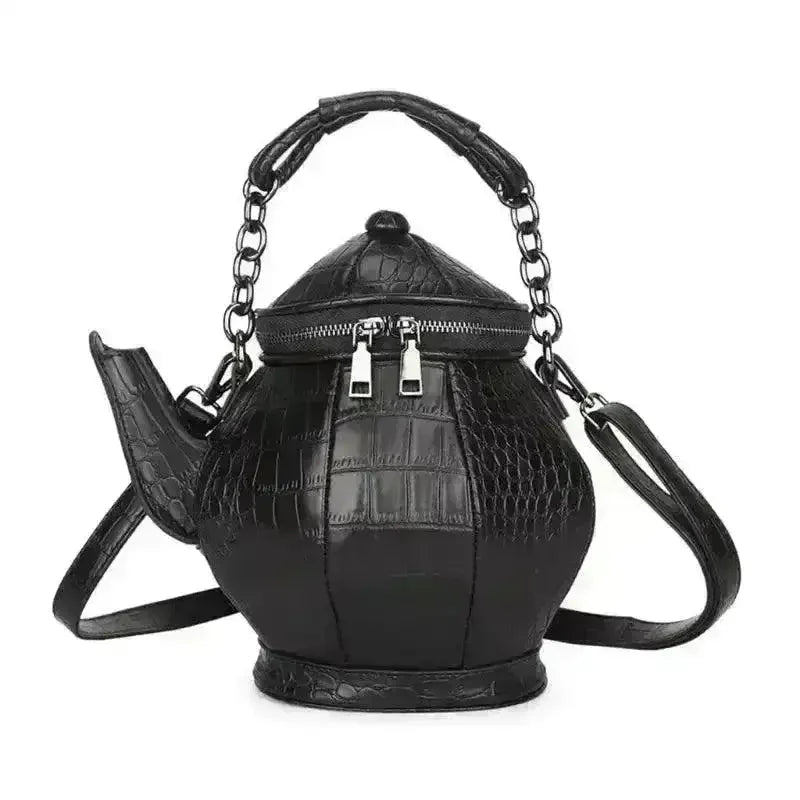 Unique Gothic 3D Tea Pot Purse - Bear Hugs