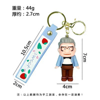 Upward Bound Carl & Ellie Keychain - Bear Hugs