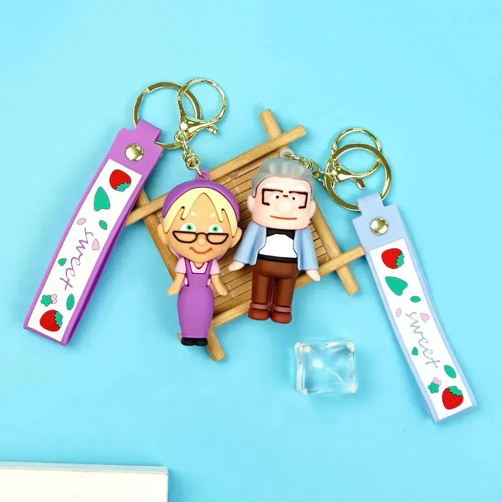Upward Bound Carl & Ellie Keychain - Bear Hugs