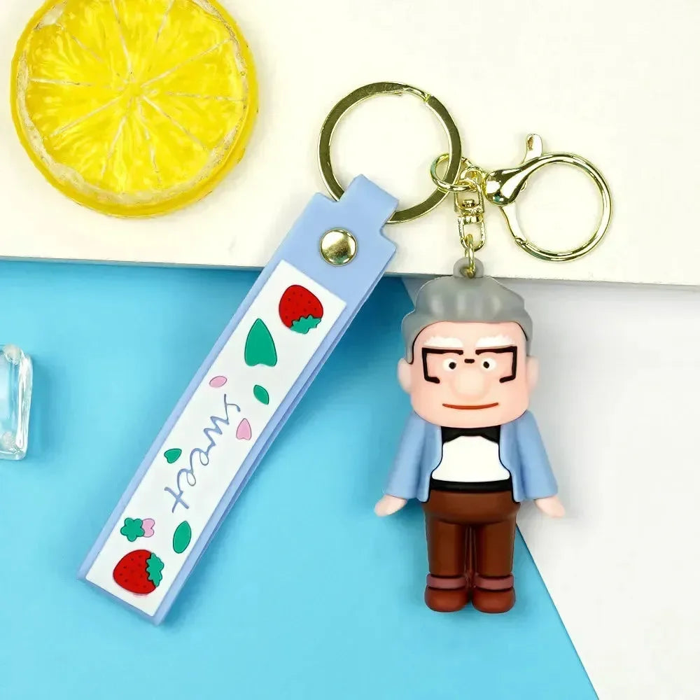 Upward Bound Carl & Ellie Keychain - Bear Hugs