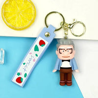 Upward Bound Carl & Ellie Keychain - Bear Hugs