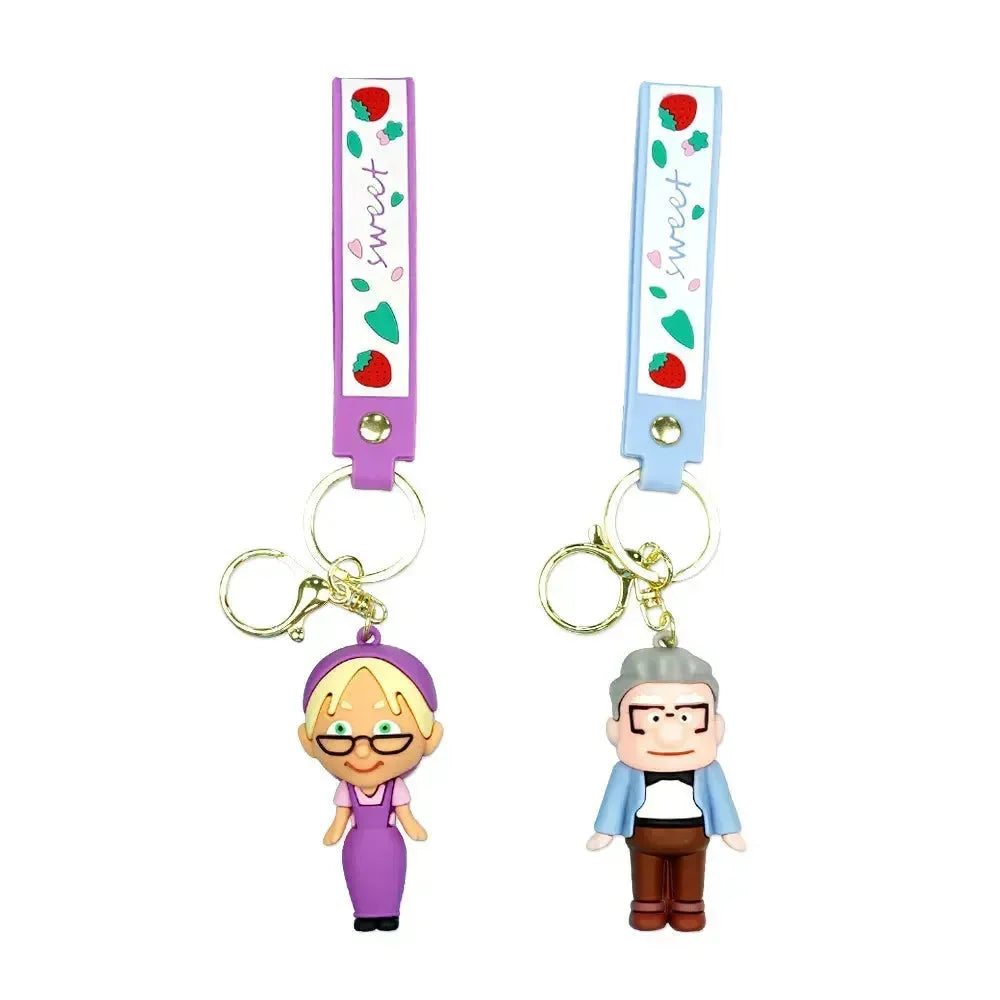 Upward Bound Carl & Ellie Keychain - Bear Hugs