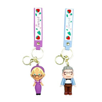 Upward Bound Carl & Ellie Keychain - Bear Hugs