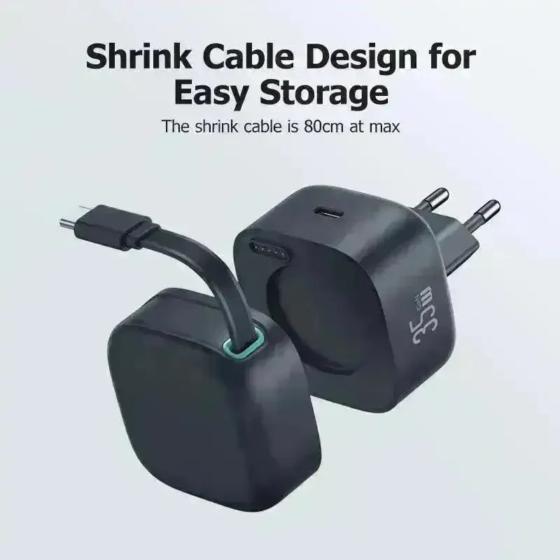 USAMS Magnetic 35W GaN Charger - Bear Hugs