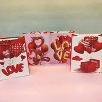 Valentine's Day Theme Gift Paper Bag - Bear Hugs
