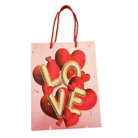 Valentine's Day Theme Gift Paper Bag - Bear Hugs