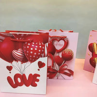 Valentine's Day Theme Gift Paper Bag - Bear Hugs