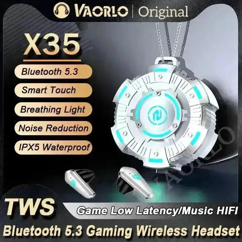 Vaorlo X35 Next Gen Wireless Pendant Earphones - Bear Hugs