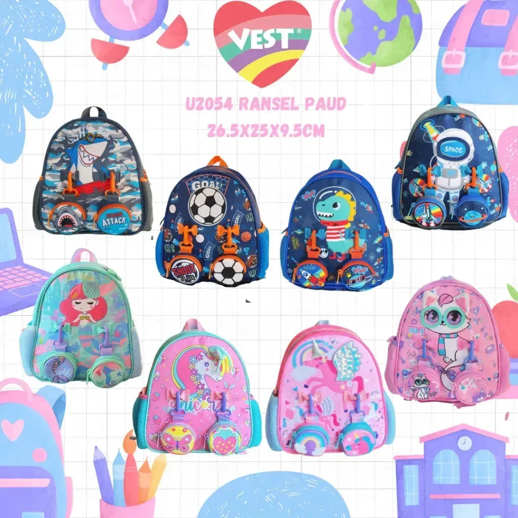 Vest Kids Toddler Backpack - Bear Hugs
