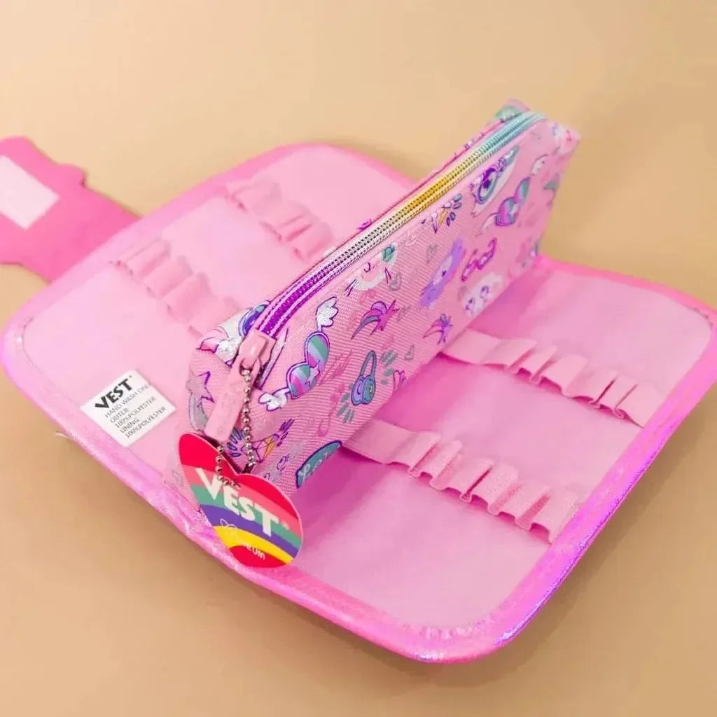 Vest Premium TriFold Pencil Pouch - Bear Hugs