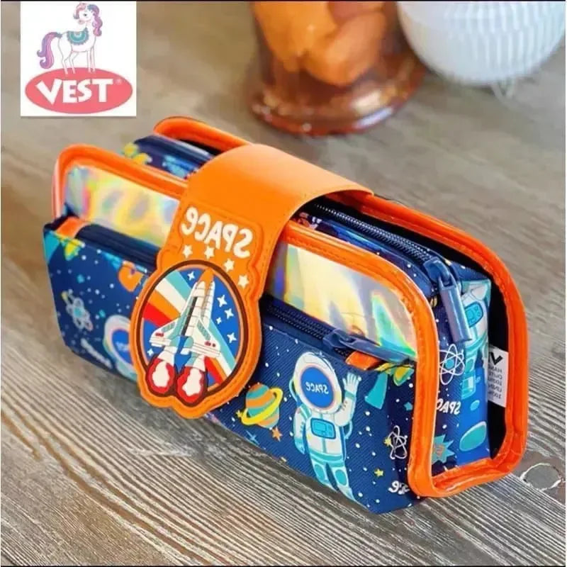 Vest Premium TriFold Pencil Pouch - Bear Hugs