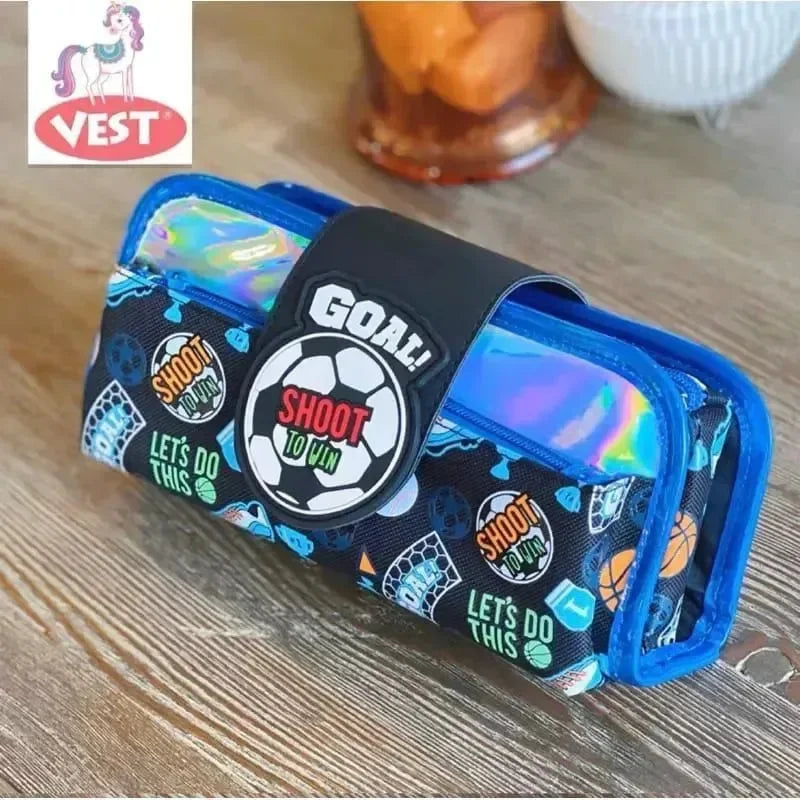 Vest Premium TriFold Pencil Pouch - Bear Hugs