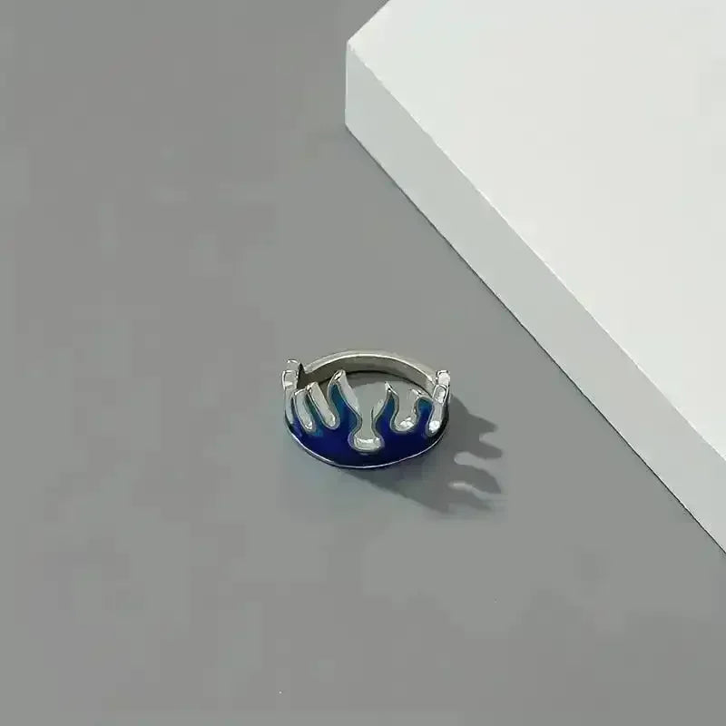 Vibrant Flaming Crown Ring - Bear Hugs