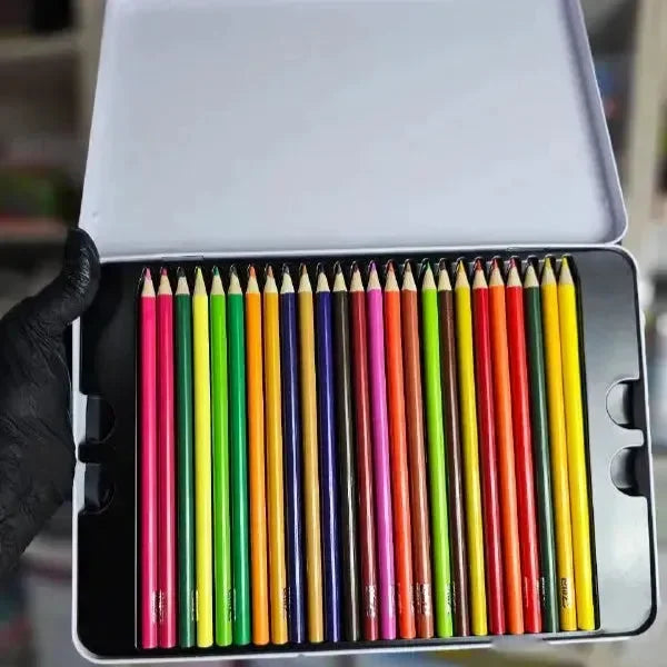 Vibrant Water Color Pencils (Set of 50) - Bear Hugs