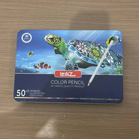 Vibrant Water Color Pencils (Set of 50) - Bear Hugs