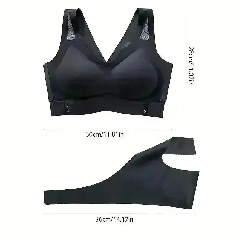 Vibrating Breast Enhancer Massager Bra - Bear Hugs