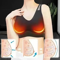 Vibrating Breast Enhancer Massager Bra - Bear Hugs