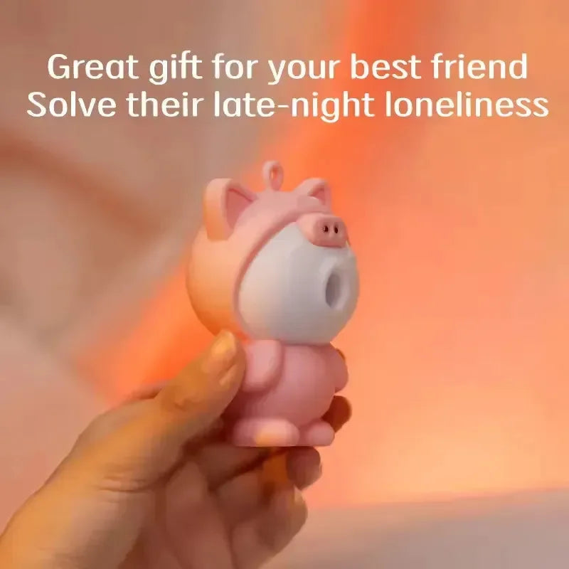 Vibrating Cat Silicon Keychain Massager - Bear Hugs