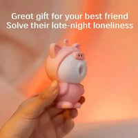 Vibrating Cat Silicon Keychain Massager - Bear Hugs