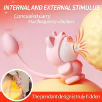 Vibrating Cat Silicon Keychain Massager - Bear Hugs