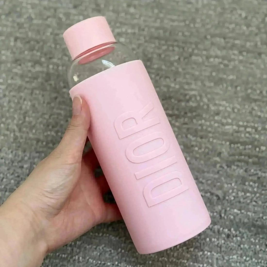 Vintage D Luxe Pink Water Bottle (550 ml) - Bear Hugs