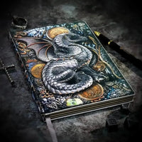 Vintage Dragon 3D Notebook - Bear Hugs