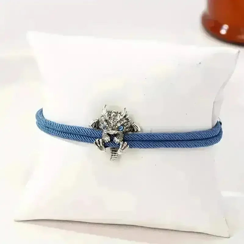 Vintage Dragon Hatchling Charm Bracelet - Bear Hugs