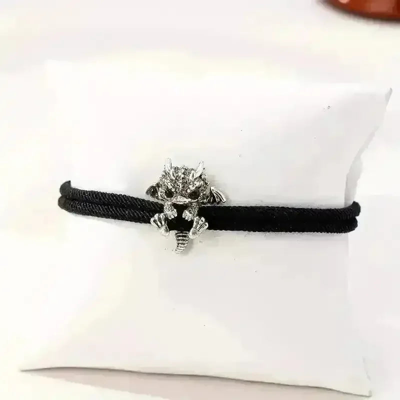 Vintage Dragon Hatchling Charm Bracelet - Bear Hugs