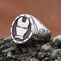Vintage Iron Man Mask Ring - Bear Hugs