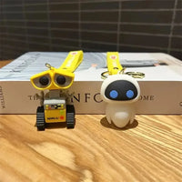 Wall-E And Eve 3D Keychain - Bear Hugs