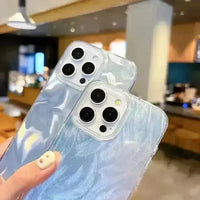 Wavy Sand Pattern Phone Case (For iPhones) - Bear Hugs