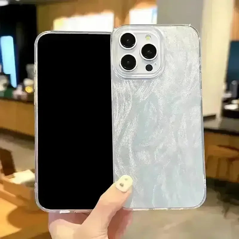 Wavy Sand Pattern Phone Case (For iPhones) - Bear Hugs