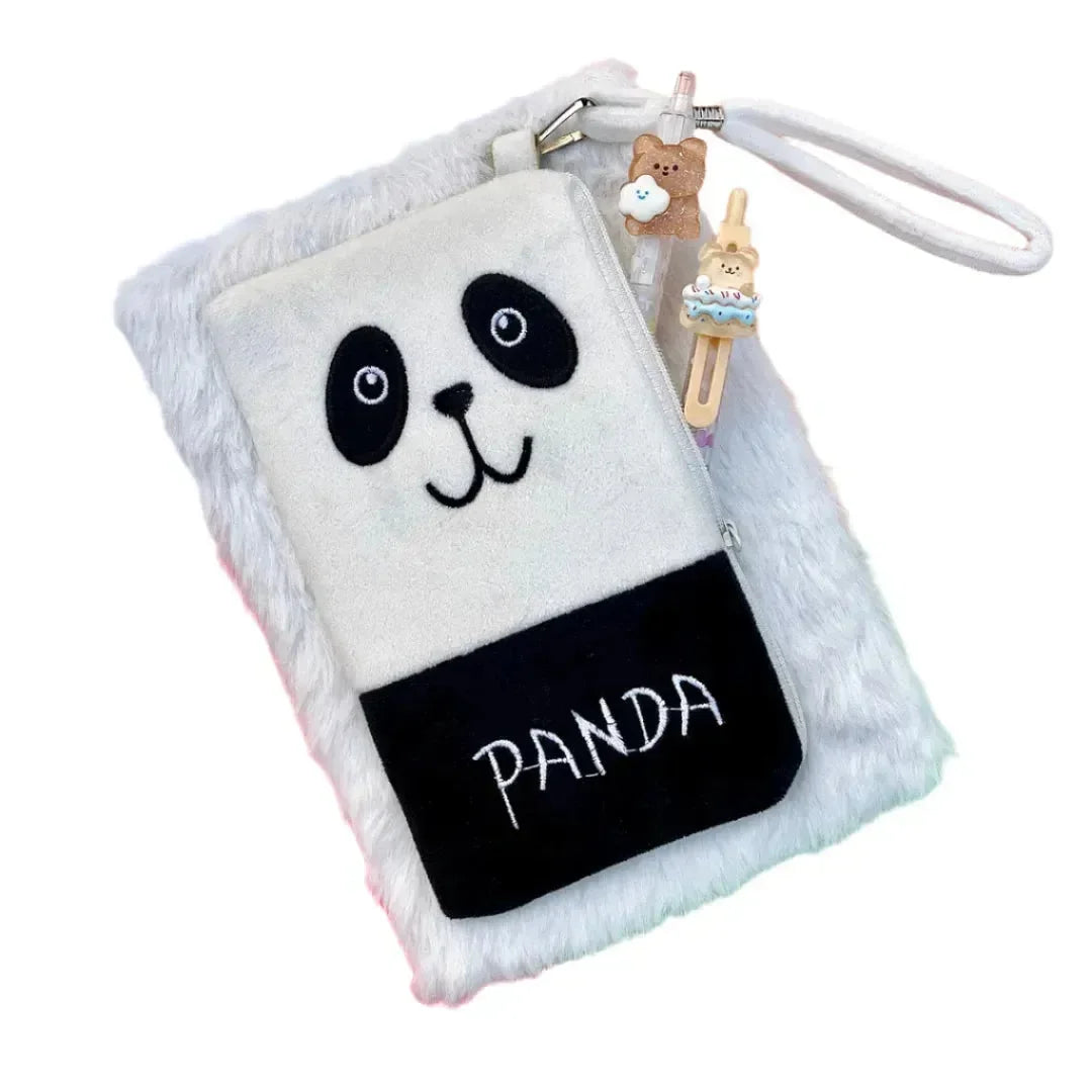 We Bare Bears Plush Long Wallet - Bear Hugs