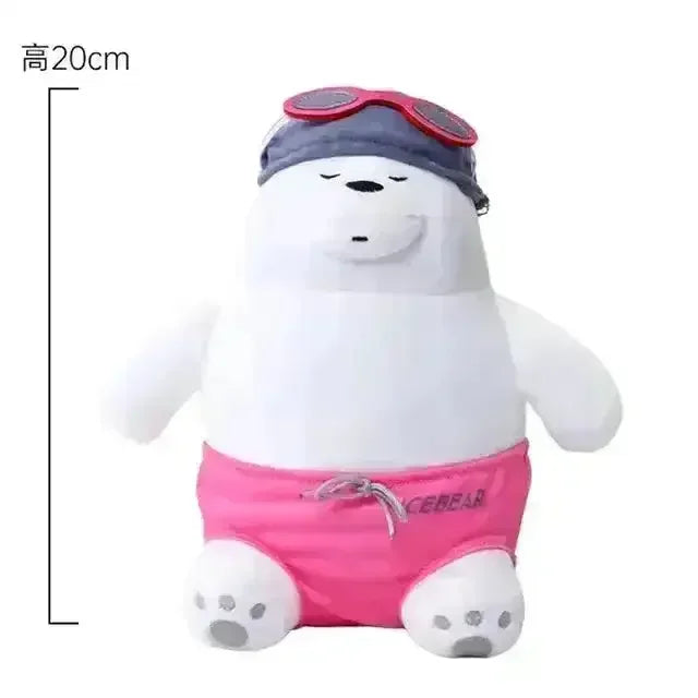 We Bare Bears Sports Plushies (20 cm) - Bear Hugs