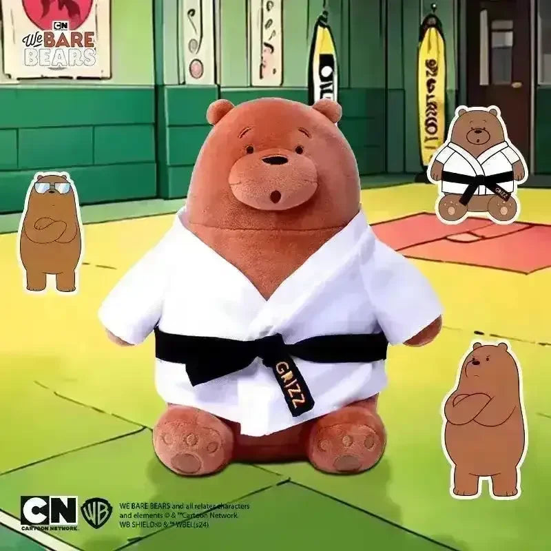 We Bare Bears Sports Plushies (20 cm) - Bear Hugs