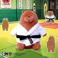 We Bare Bears Sports Plushies (20 cm) - Bear Hugs