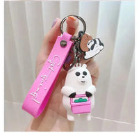 We Bare Bears Stack 3D Keychain - Bear Hugs