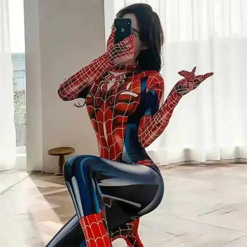 Web-Slinger Spidergirl Costume - Bear Hugs