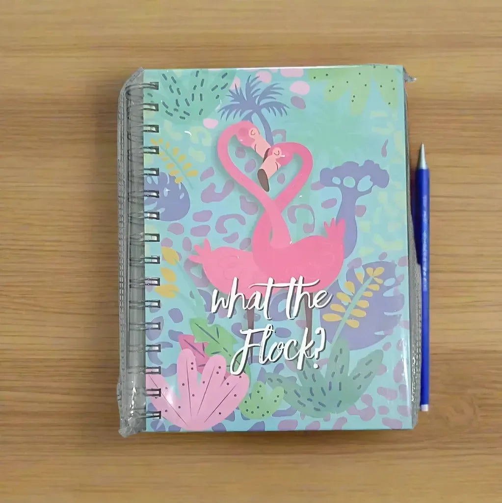 What the Flock Spiral A5 Diary - Bear Hugs