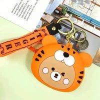 Whimsical Silicon Coin Pouch - Bear Hugs