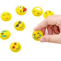 Whimsical Smiley Emoji Eraser (Pack of 4) - Bear Hugs