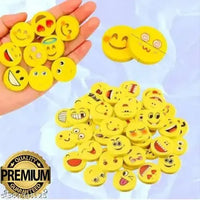 Whimsical Smiley Emoji Eraser (Pack of 4) - Bear Hugs