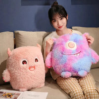 Whimsical Woe Monster Plush Pillows - Bear Hugs