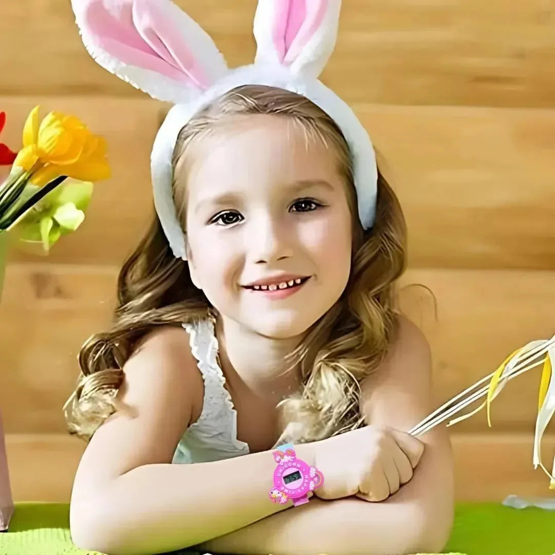 Whirl & Twirl Cartoon Spinner Watch - Bear Hugs